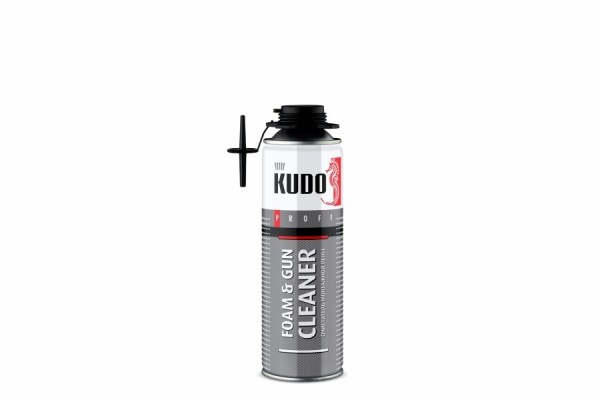 Очиститель монтажной пены KUDO FOAM&GUN CLEANER (650мл)