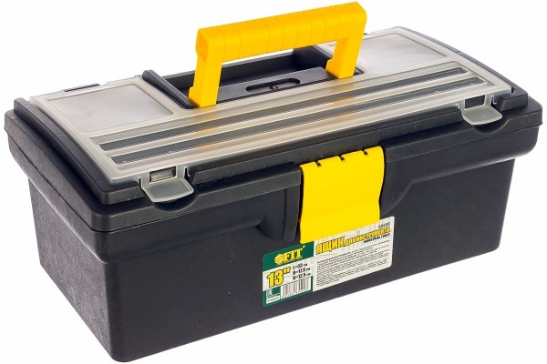 Ящик для инструмента пластиковый 13« (330х175х125 мм) FIT 65500, (шт)
